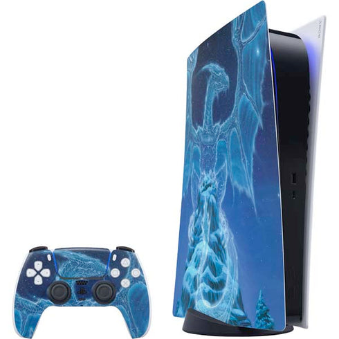 Ed Beard Jr. Winter Spirit Dragon by Ed Beard Jr PlayStation PS5 Skins